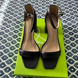 Sam Edelman Daniella Block Heel- Black 6.5